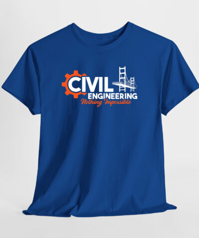 Civil Engineering Unisex Tişört - Görsel 7