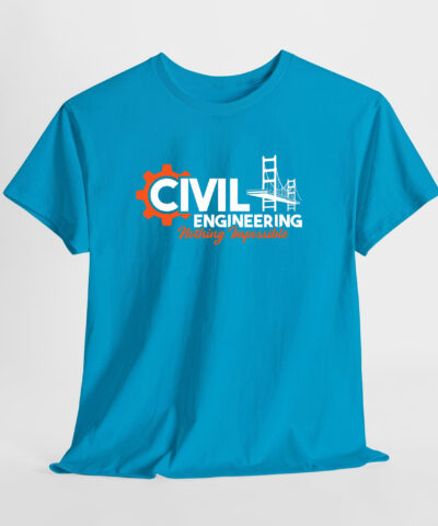 Civil Engineering Unisex Tişört - Görsel 9