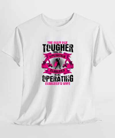 Operating Engineer Wife Unisex Tişört - Görsel 3
