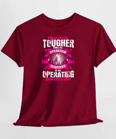 Operating Engineer Wife Unisex Tişört - Görsel 6