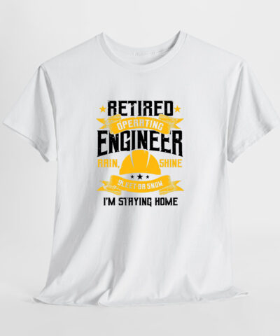 Alternative view of Retired Operating Engineer 2 Unisex Tişört