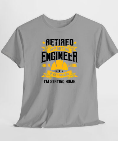 Retired Operating Engineer 2 Unisex Tişört - Görsel 3