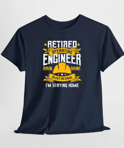 Retired Operating Engineer 2 Unisex Tişört - Görsel 6