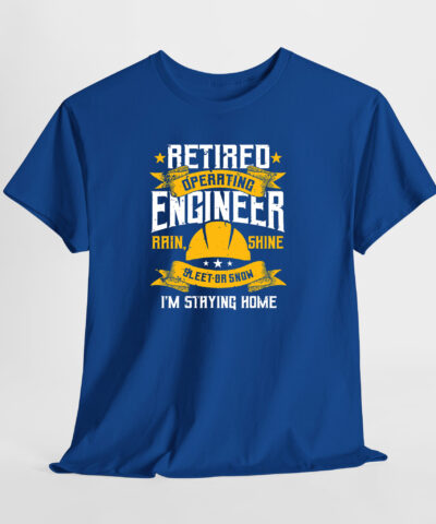 Retired Operating Engineer 2 Unisex Tişört - Görsel 7