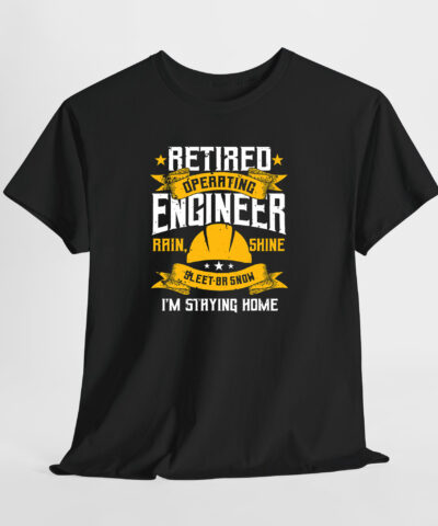 Retired Operating Engineer 2 Unisex Tişört - Görsel 8