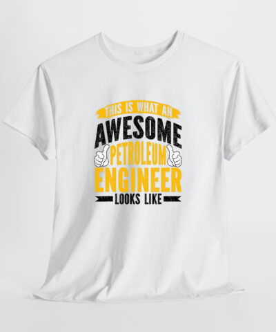 Alternative view of Awesome Petroleum Engineer Unisex Tişört