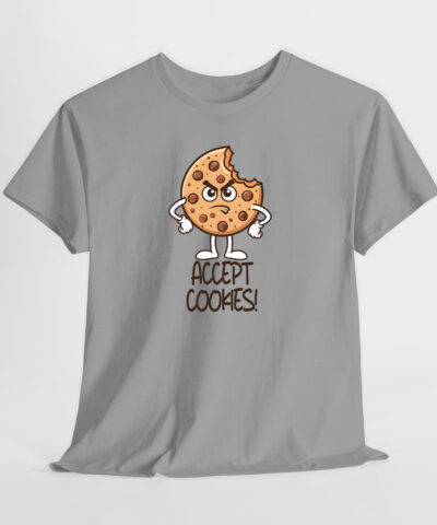 Accept Coocies Unisex Tişört - Görsel 3