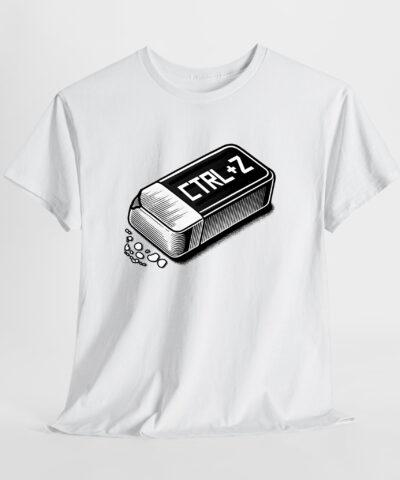 Alternative view of Ctrl + Z Unisex Tişört