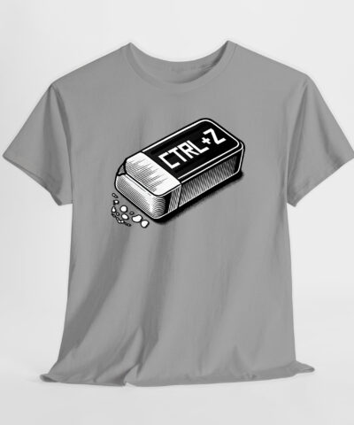 Ctrl + Z Unisex Tişört - Görsel 3
