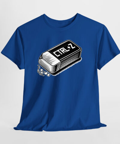 Ctrl + Z Unisex Tişört - Görsel 7