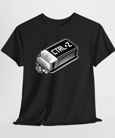 Ctrl + Z Unisex Tişört - Görsel 8