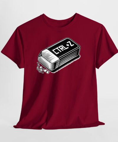 Ctrl + Z Unisex Tişört - Görsel 5