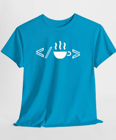 Coffee Code Unisex Tişört - Görsel 9