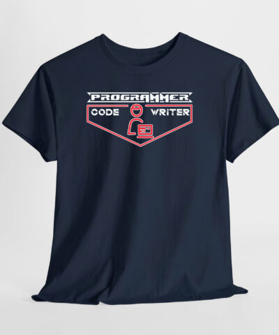 Programmer Code Writer Unisex Tişört - Görsel 6