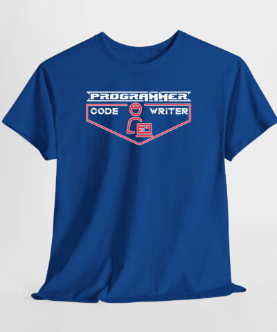 Programmer Code Writer Unisex Tişört - Görsel 7