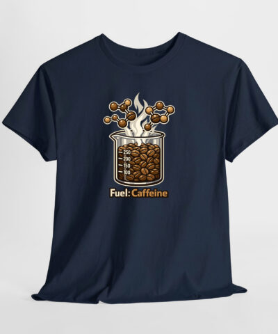 Fuel: Caffeine Unisex Tişört - Görsel 6