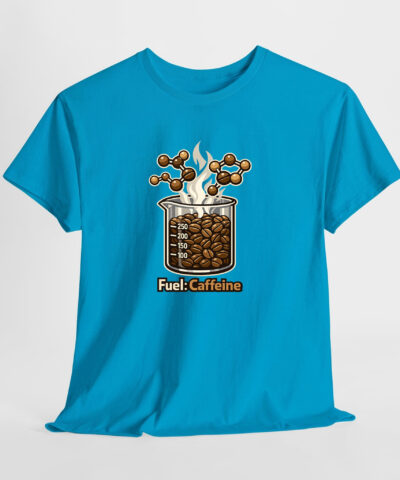 Fuel: Caffeine Unisex Tişört - Görsel 9