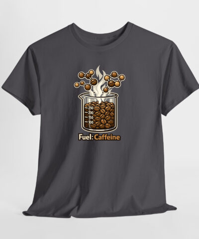 Fuel: Caffeine Unisex Tişört - Görsel 3