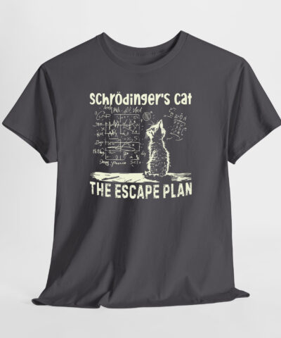 Schrödinger's Cat The Escape Plan Unisex Tişört - Görsel 6