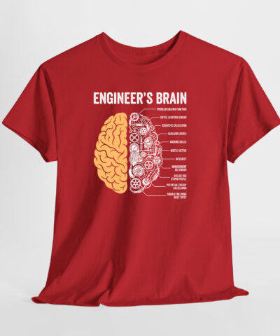 Engineer's Brain Unisex Tişört - Görsel 5