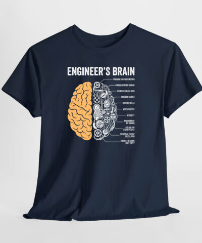 Engineer's Brain Unisex Tişört - Görsel 6