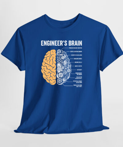 Engineer's Brain Unisex Tişört - Görsel 7