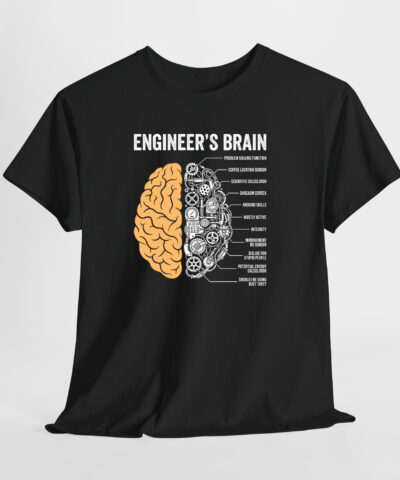 Engineer's Brain Unisex Tişört - Görsel 8