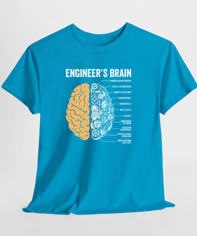 Engineer's Brain Unisex Tişört - Görsel 9