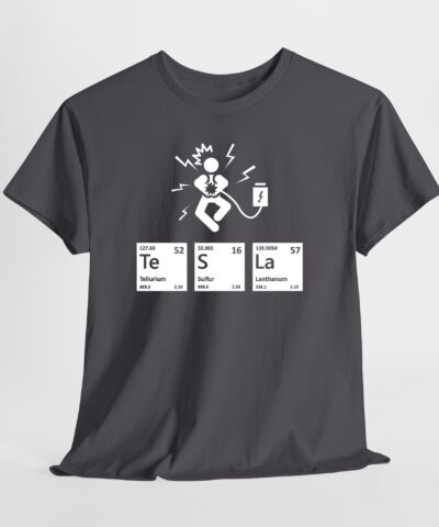 Tesla Element Te S La Unisex Tişört - Görsel 9