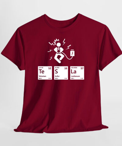 Alternative view of Tesla Element Te S La Unisex Tişört