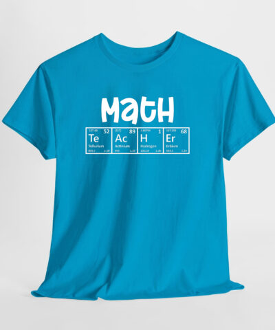 Alternative view of Math Teacher Molekül Unisex Tişört