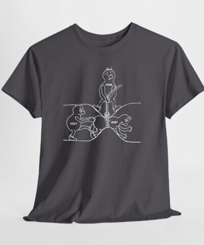 Ohm Volt Amper Unisex Tişört - Görsel 5