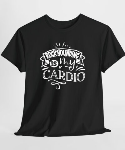 Rockhouding is My Cardio Unisex Tişört - Görsel 8