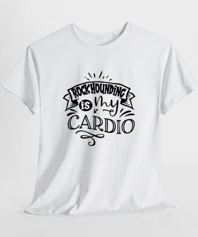 Alternative view of Rockhouding is My Cardio Unisex Tişört