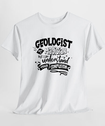 Alternative view of Geologist Not a Magician Unisex Tişört