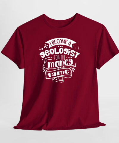 I Became a Gologist For The Money and Fame Unisex Tişört - Görsel 4