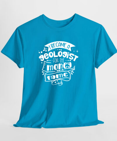 I Became a Gologist For The Money and Fame Unisex Tişört - Görsel 9