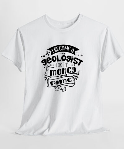 Alternative view of I Became a Gologist For The Money and Fame Unisex Tişört