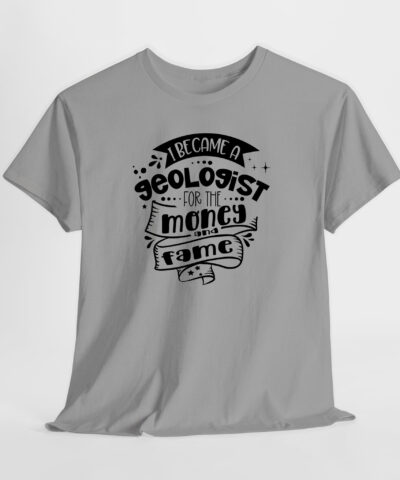 I Became a Gologist For The Money and Fame Unisex Tişört - Görsel 3