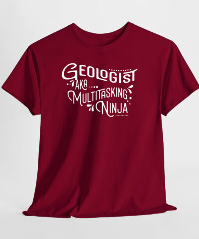 Geologist AKA Multitasking Ninja Unisex Tişört - Görsel 5