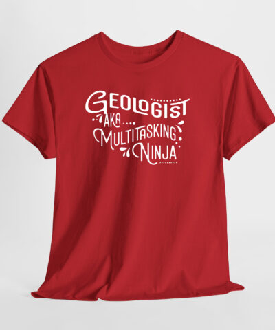 Geologist AKA Multitasking Ninja Unisex Tişört - Görsel 6