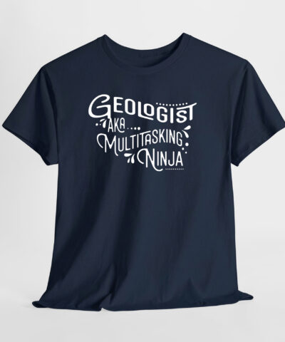 Geologist AKA Multitasking Ninja Unisex Tişört - Görsel 7