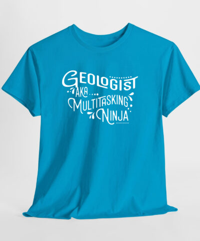 Geologist AKA Multitasking Ninja Unisex Tişört - Görsel 9