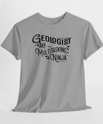 Geologist AKA Multitasking Ninja Unisex Tişört - Görsel 3