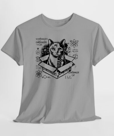 Schrödinger's Cat Unisex Tişört - Görsel 3