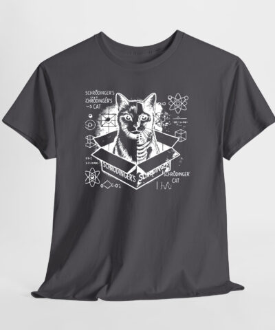 Schrödinger's Cat Unisex Tişört - Görsel 4