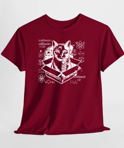 Schrödinger's Cat Unisex Tişört - Görsel 5