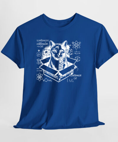 Schrödinger's Cat Unisex Tişört - Görsel 7