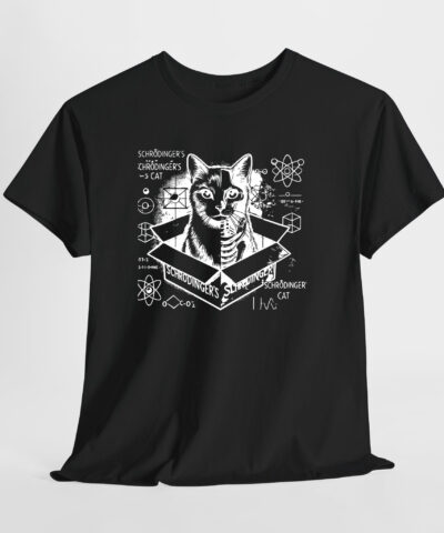 Schrödinger's Cat Unisex Tişört - Görsel 8