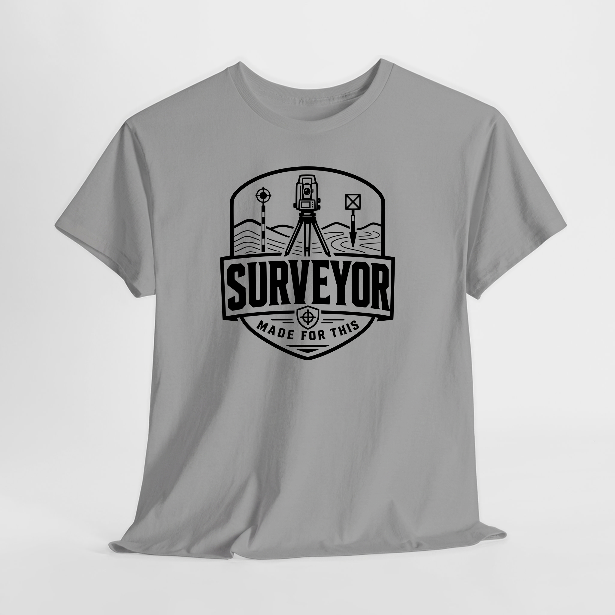 Surveyor Made For This Unisex Tişört - Görsel 2